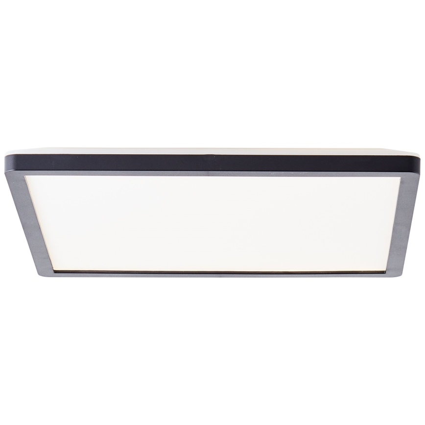 Brilliant - Plafonieră LED MILTON, 18 W, 230 V, 29,3 x 29,3 cm, negru