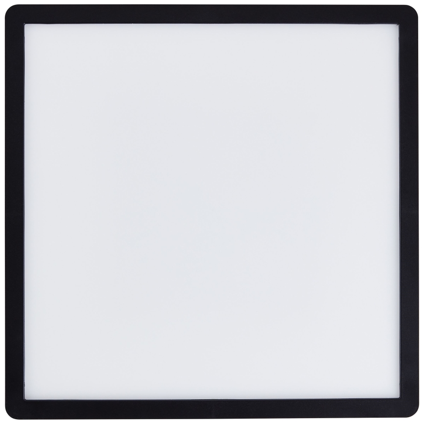 Brilliant - Plafonieră LED MILTON, 18 W, 230 V, 29,3 x 29,3 cm, negru
