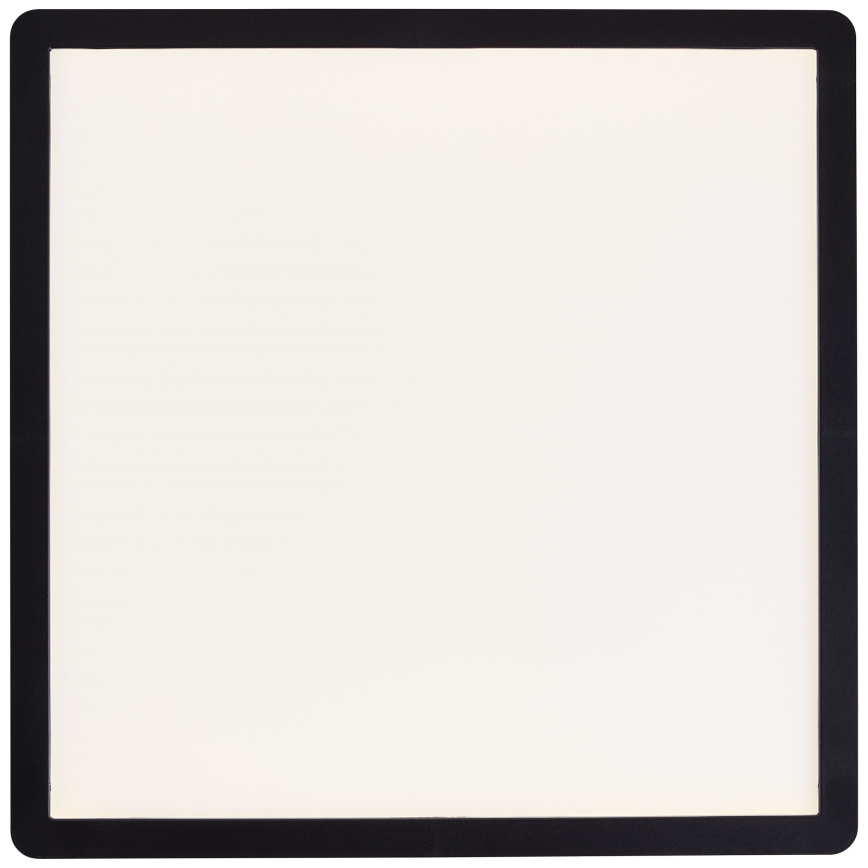 Brilliant - Plafonieră LED MILTON, 18 W, 230 V, 29,3 x 29,3 cm, negru