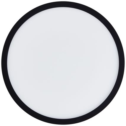 Brilliant - Plafonieră LED MILTON, 18W, 230V, Ø 29,3 cm, negru