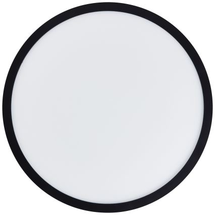 Brilliant - Plafonieră LED MILTON, 24W, 230V, Ø 42 cm, neagră