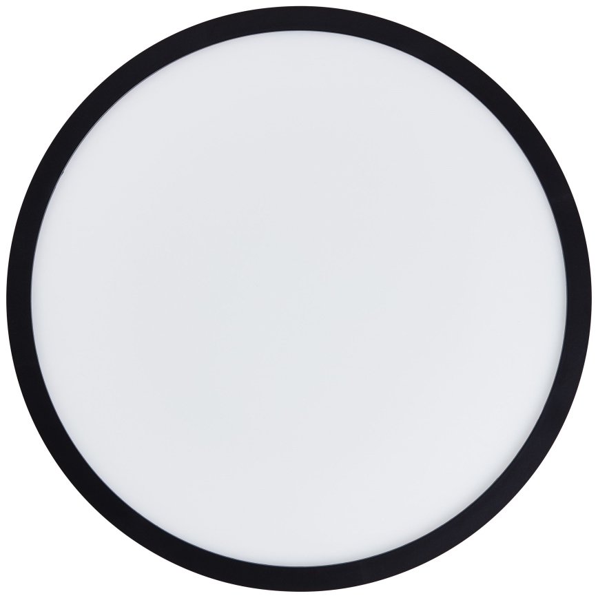 Brilliant - Plafonieră LED MILTON, 24W, 230V, Ø 42 cm, neagră