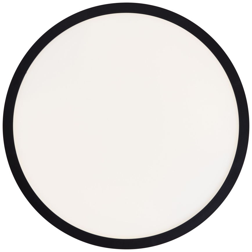 Brilliant - Plafonieră LED MILTON, 24W, 230V, Ø 42 cm, neagră