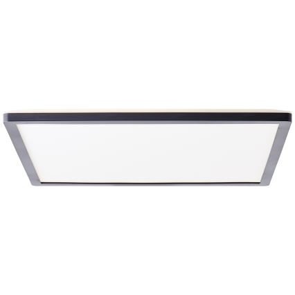 Brilliant - Plafonieră LED MILTON LED/24W/230V 42x42 cm neagră