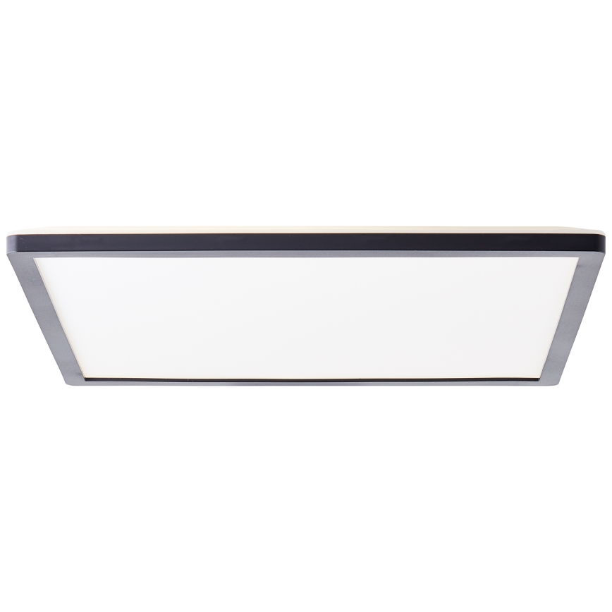 Brilliant - Plafonieră LED MILTON LED/24W/230V 42x42 cm neagră