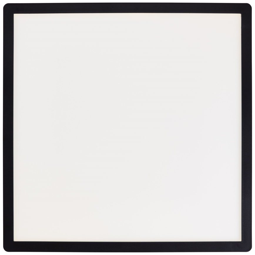 Brilliant - Plafonieră LED MILTON LED/24W/230V 42x42 cm neagră