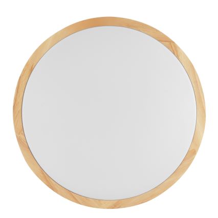 Brilliant - Lampă LED de tavan pentru baie MOREEN, 18W, 230V, 2700/4000/6500K, Ø34 cm, IP44, lemn de cauciuc