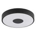Brilliant - Plafonieră LED RAKIN, 18W, 230V, Ø 33,5 cm, negru