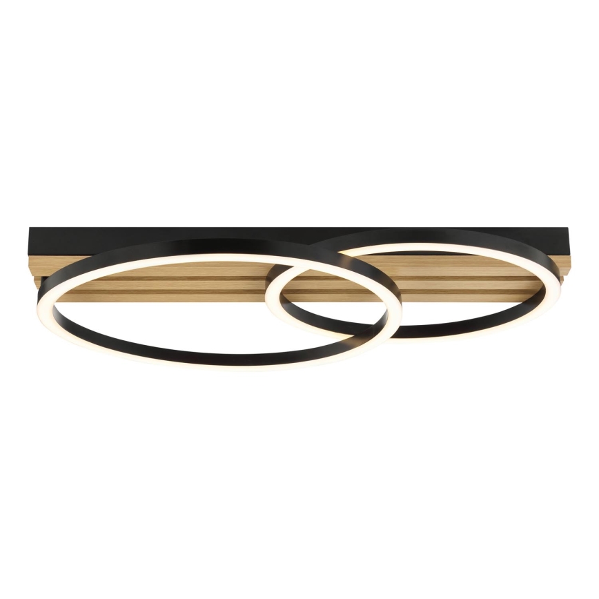 Brilliant - Plafonieră LED reglabilă CALMA, 21W, 230V, neagră