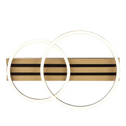 Brilliant - Plafonieră LED reglabilă CALMA, 21W, 230V, neagră