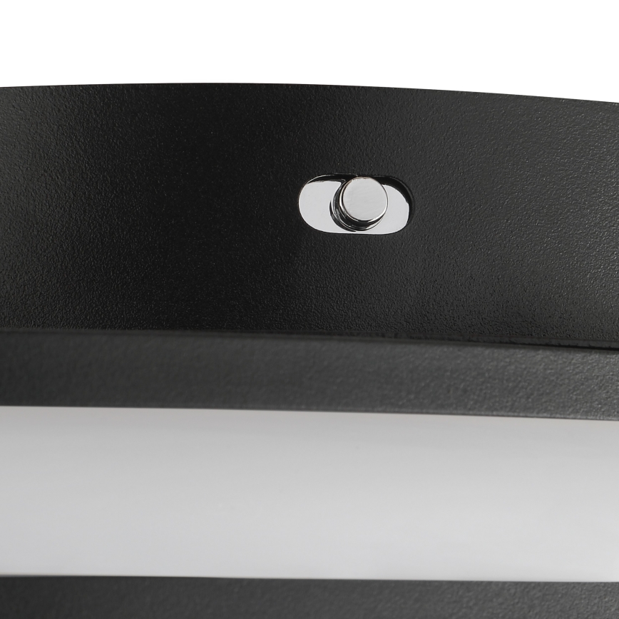 Brilliant - Plafonieră LED REVOLA LED/33W/230V 3000/4000/6500K diam. 40 cm neagră