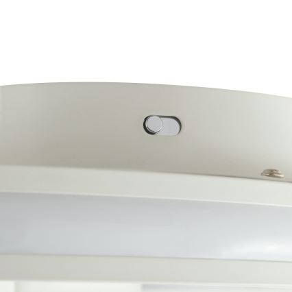 Brilliant - Plafonieră LED REVOLA, 33W, 230V, 3000/4000/6500K, Ø 40 cm, albă