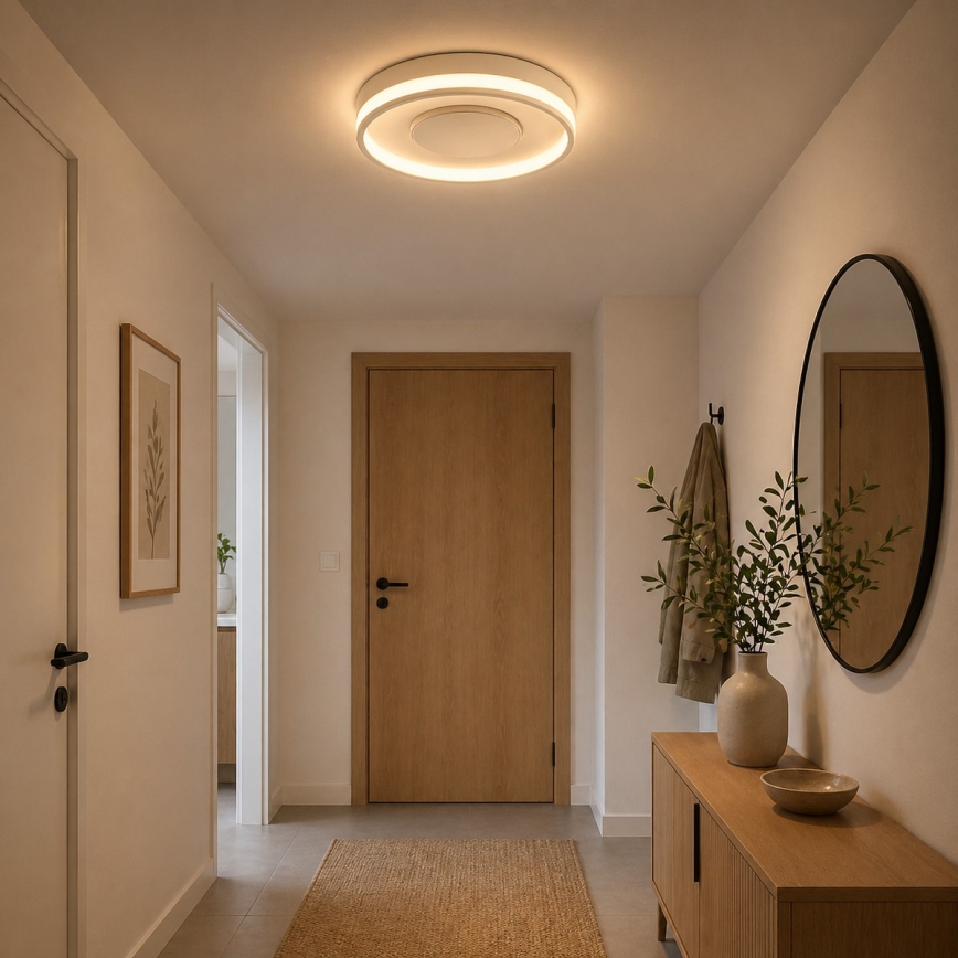 Brilliant - Plafonieră LED REVOLA LED/33W/230V 3000/4000/6500K, diam. 40 cm, bej