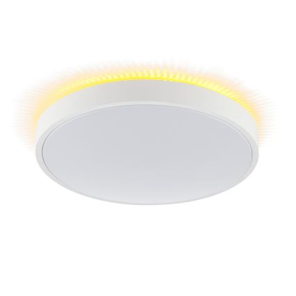 Brilliant - Plafonieră LED SOLISTRA LED/18W/230V diam. 34,5 cm albă