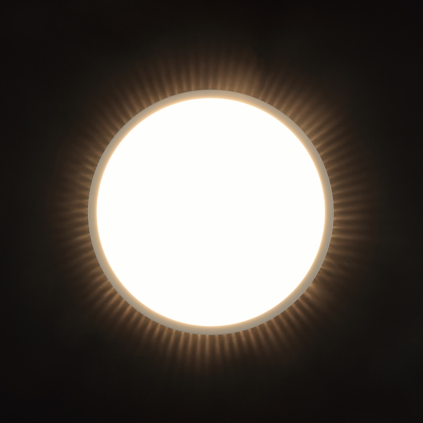 Brilliant - Plafonieră LED SOLISTRA LED/18W/230V Ø 34,5 cm bej