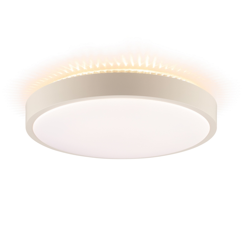 Brilliant - Plafonieră LED SOLISTRA LED/18W/230V Ø 34,5 cm bej