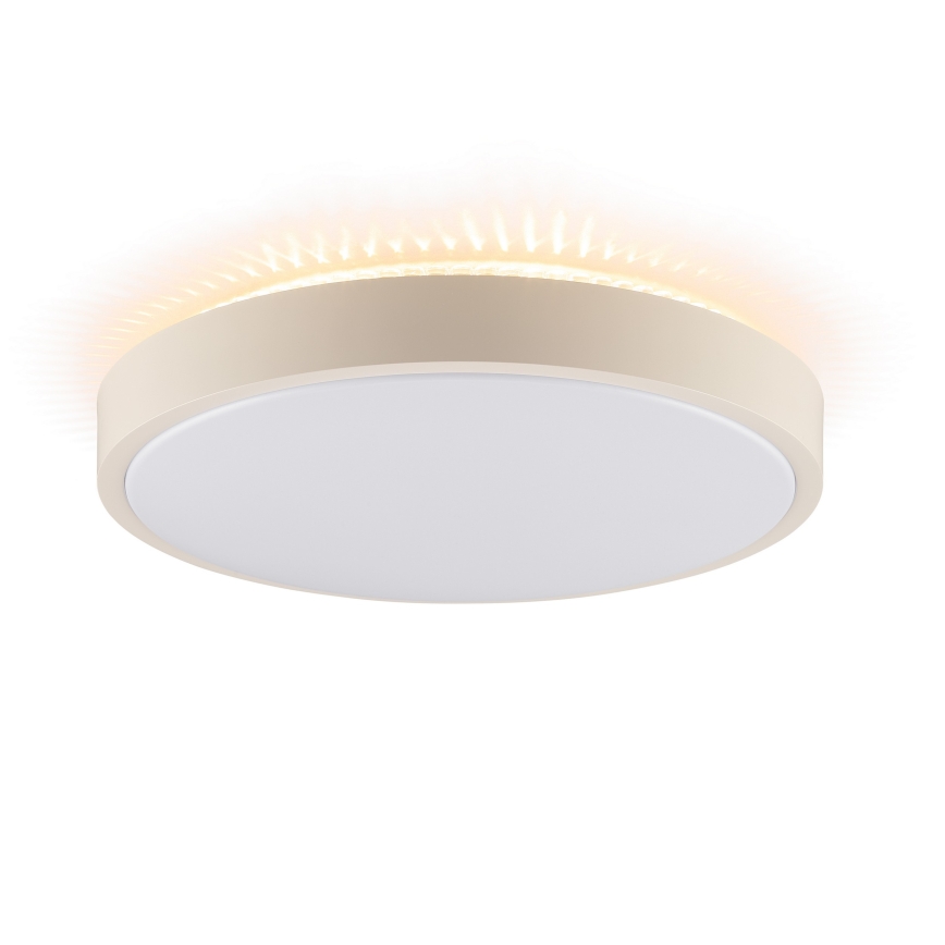 Brilliant - Plafonieră LED SOLISTRA LED/18W/230V Ø 34,5 cm bej