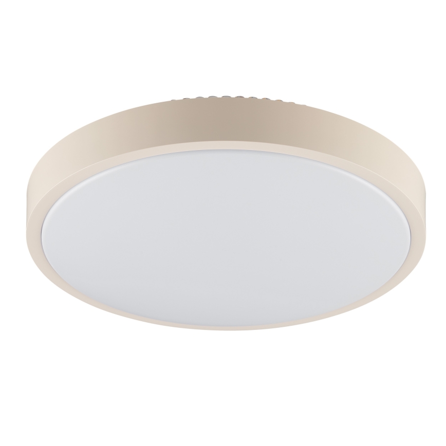 Brilliant - Plafonieră LED SOLISTRA LED/18W/230V Ø 34,5 cm bej