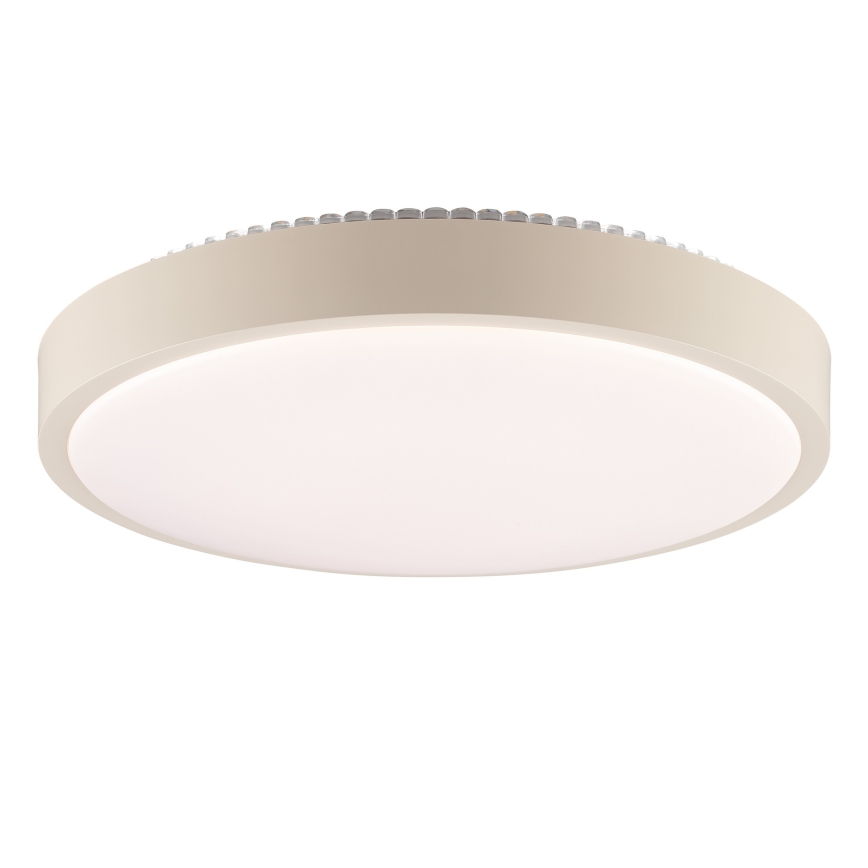 Brilliant - Plafonieră LED SOLISTRA LED/18W/230V Ø 34,5 cm bej