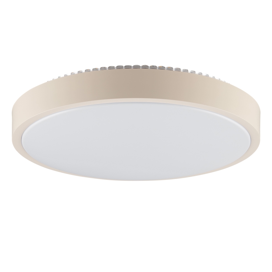 Brilliant - Plafonieră LED SOLISTRA LED/18W/230V Ø 34,5 cm bej