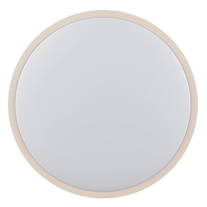 Brilliant - Plafonieră LED SOLISTRA LED/18W/230V Ø 34,5 cm bej