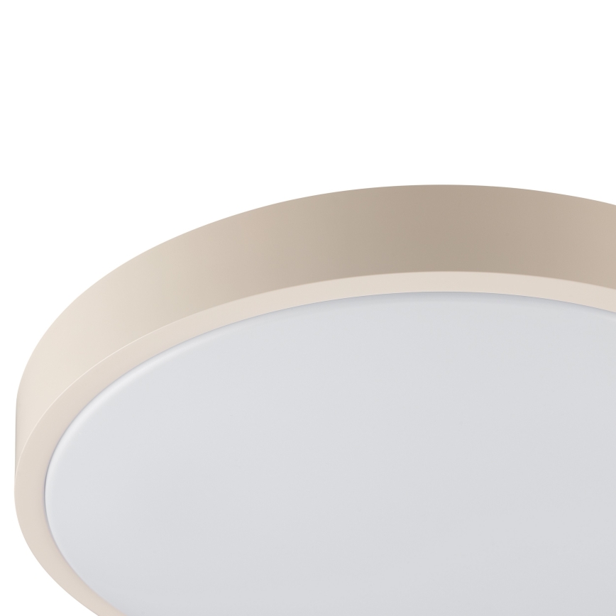 Brilliant - Plafonieră LED SOLISTRA LED/18W/230V Ø 34,5 cm bej