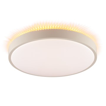 Brilliant - Plafonieră LED SOLISTRA LED/24W/230V Ø 44,5 cm bej