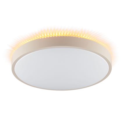 Brilliant - Plafonieră LED SOLISTRA LED/24W/230V Ø 44,5 cm bej
