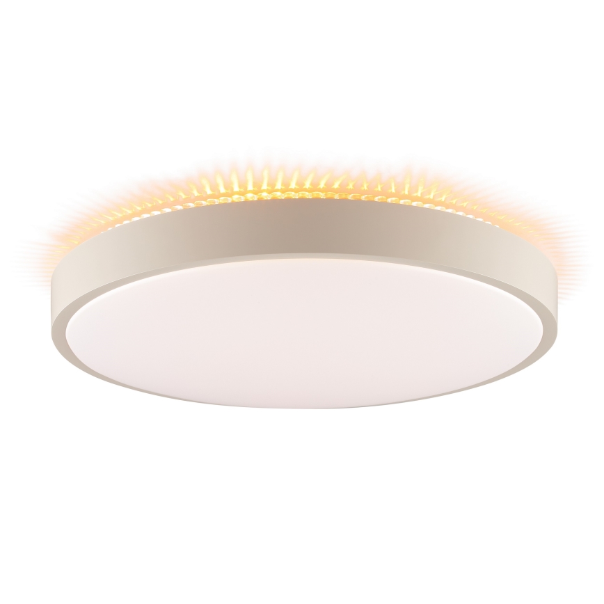Brilliant - Plafonieră LED SOLISTRA LED/24W/230V Ø 44,5 cm bej