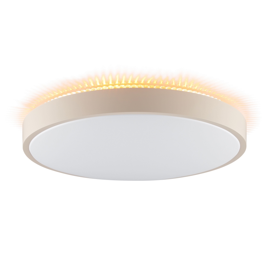 Brilliant - Plafonieră LED SOLISTRA LED/24W/230V Ø 44,5 cm bej