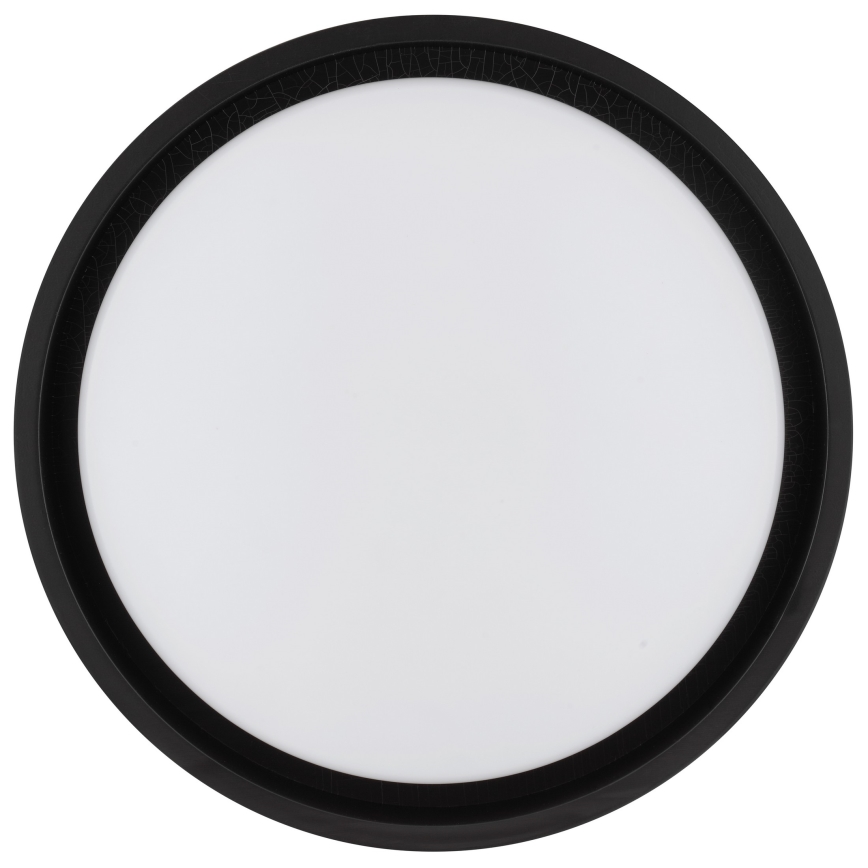 Brilliant - Plafonieră LED SONORA, 12W, 230V, 3000K, Ø 31 cm, negru