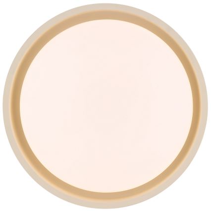 Brilliant - Plafonieră LED SONORA LED/12W/230V 3000K Ø 31 cm bej