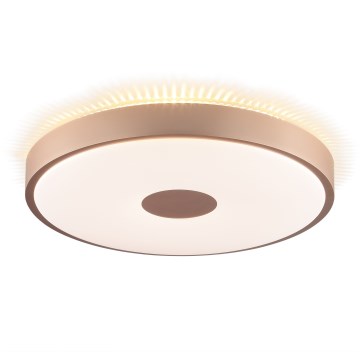 Brilliant - Plafonieră LED TAVIS LED/24W/230V diam. 44,5 cm aur roz
