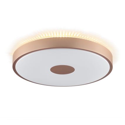Brilliant - Plafonieră LED TAVIS LED/24W/230V diam. 44,5 cm aur roz