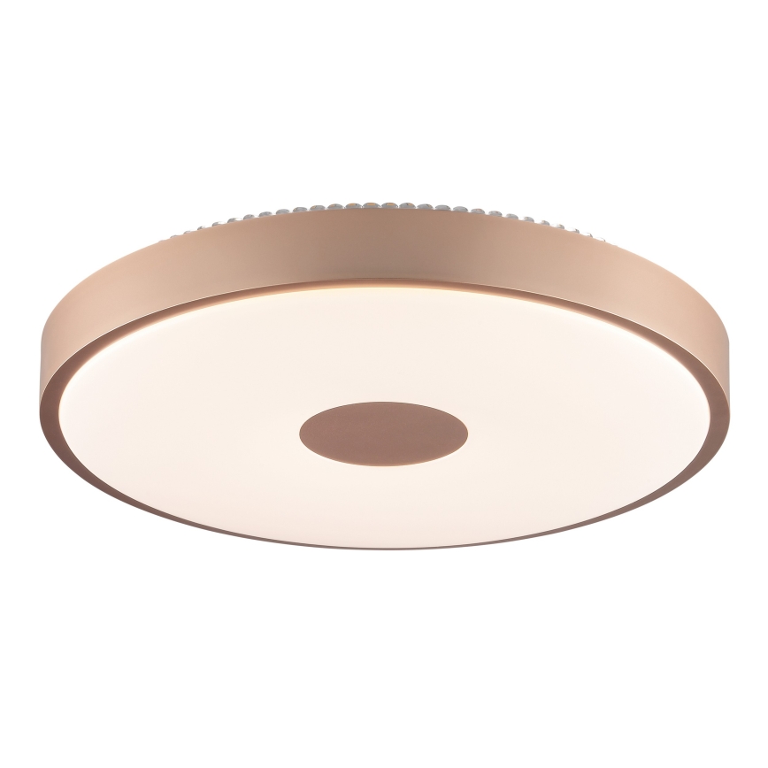 Brilliant - Plafonieră LED TAVIS LED/24W/230V diam. 44,5 cm aur roz