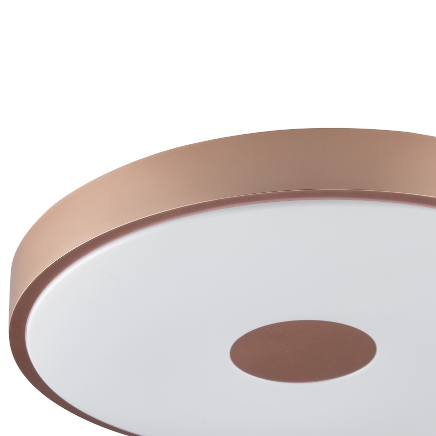 Brilliant - Plafonieră LED TAVIS LED/24W/230V diam. 44,5 cm aur roz