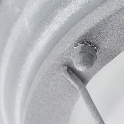 Brilliant - Plafonieră TYPHOON 1xE27/30W/230V Ø 29 cm, gri