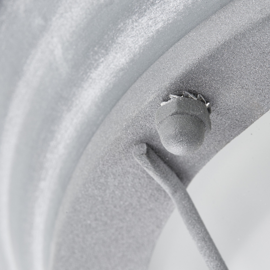 Brilliant - Plafonieră TYPHOON 1xE27/30W/230V Ø 29 cm, gri