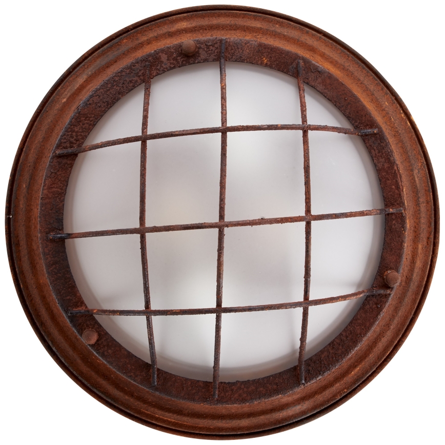 Brilliant - Plafonieră TYPHOON 2xE27/30W/230V roșu-maro