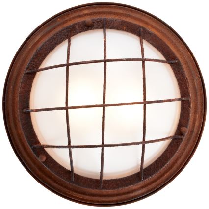 Brilliant - Plafonieră TYPHOON 2xE27/30W/230V roșu-maro