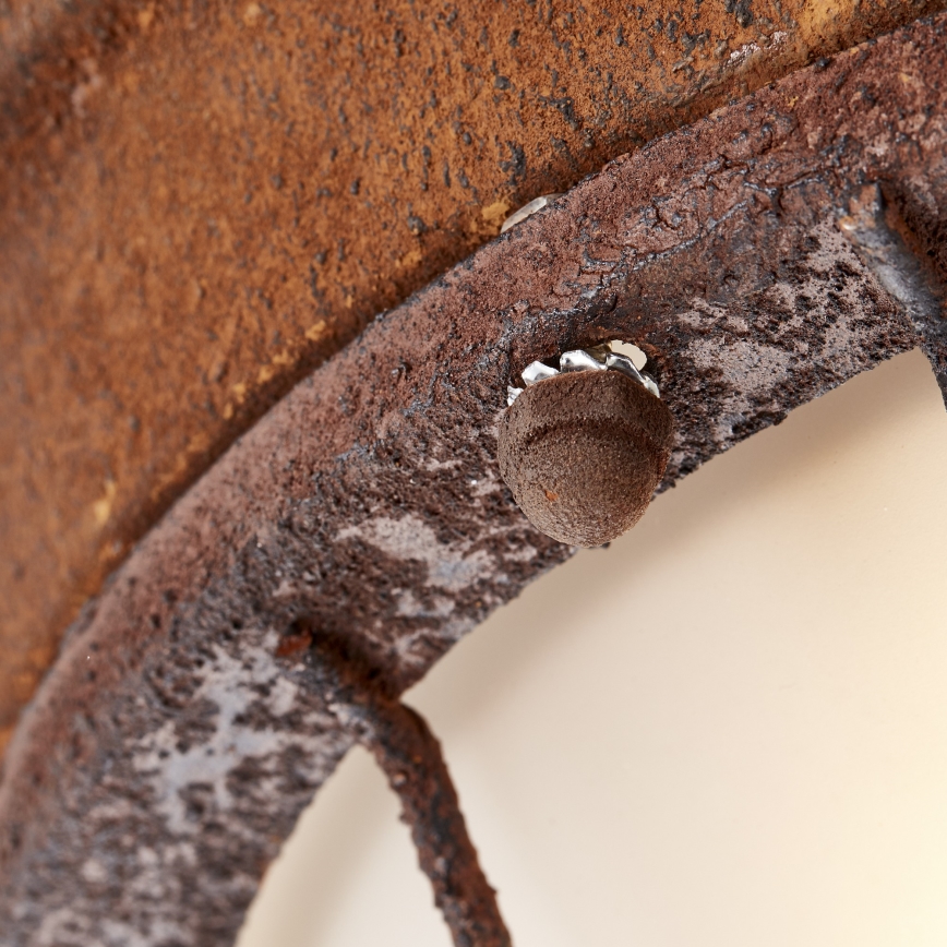 Brilliant - Plafonieră TYPHOON 2xE27/30W/230V roșu-maro