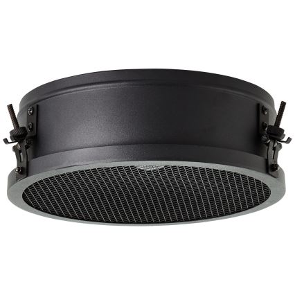 Brilliant - Plafonieră ZOIS 1xE27/28W/230V Ø 30 cm negru