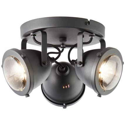 Brilliant - Spot CARMEN 3xGU10/5W/230V, negru