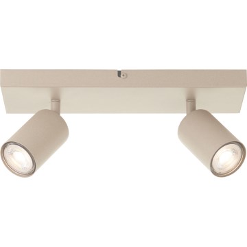 Brilliant - Spot LED JELLO 2x GU10/5W/230V bej