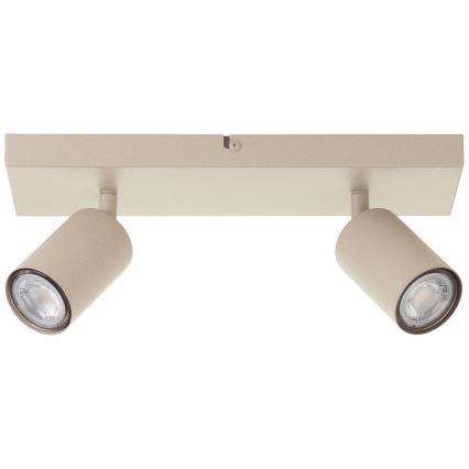 Brilliant - Spot LED JELLO 2x GU10/5W/230V bej