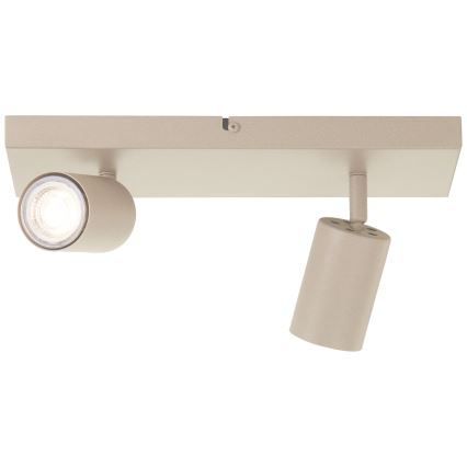 Brilliant - Spot LED JELLO 2x GU10/5W/230V bej