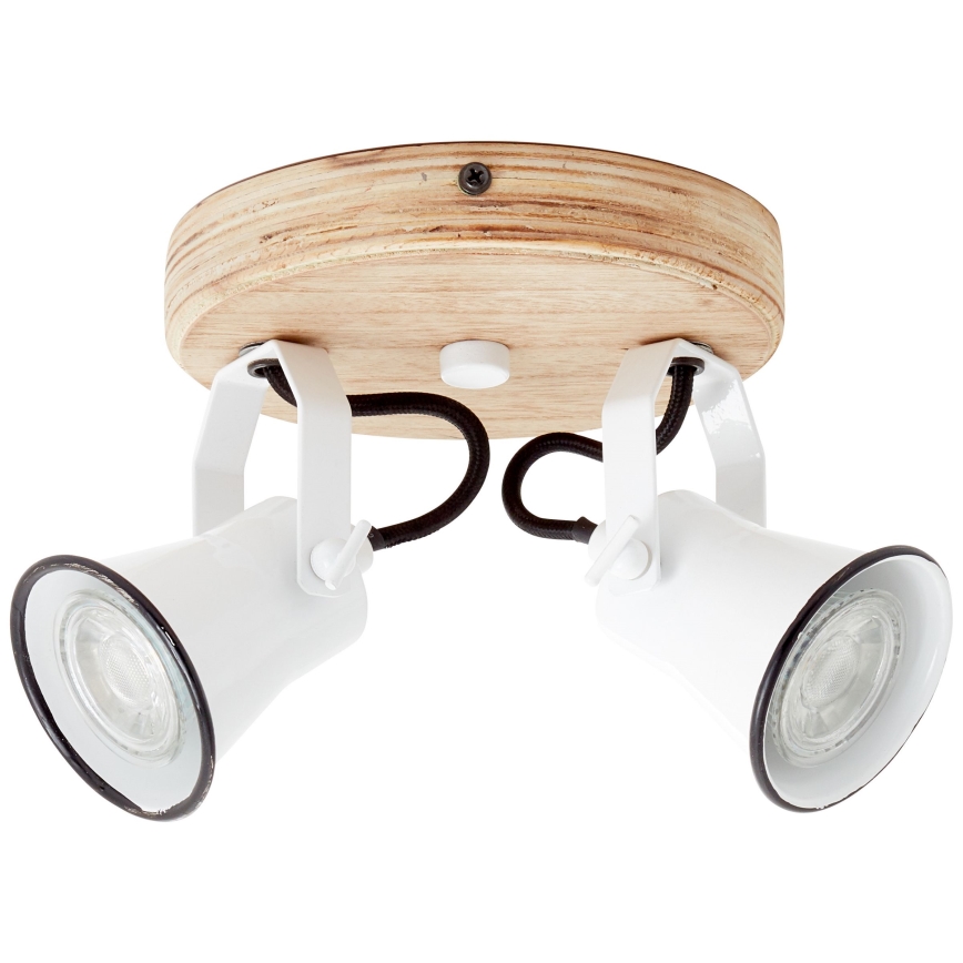 Brilliant - Spot SEED 2xGU10/5W/230V alb/bej