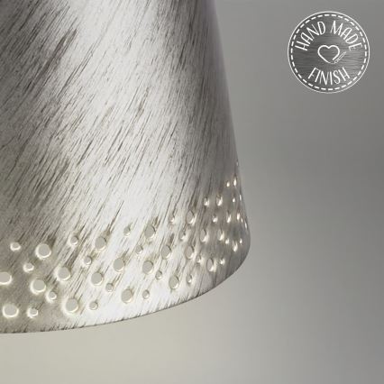 Brilo - Lampă de masă LED tactilă, reîncărcabilă și reglabilă pentru exterior KIKI LED/2,6W/5V IP44 2600 mAh argintie