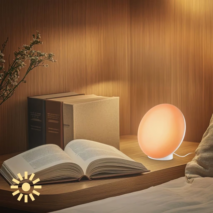 Brilo - Lampă de birou LED TARA RGBIC, reglabilă, reîncărcabilă, 6W/5V, 3000–6500K, Wi‑Fi Tuya + telecomandă