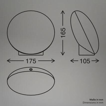 Brilo - Lampă de masă LED RGBIC reglabilă TARA LED/6W/230V 3000-6500K albă + telecomandă